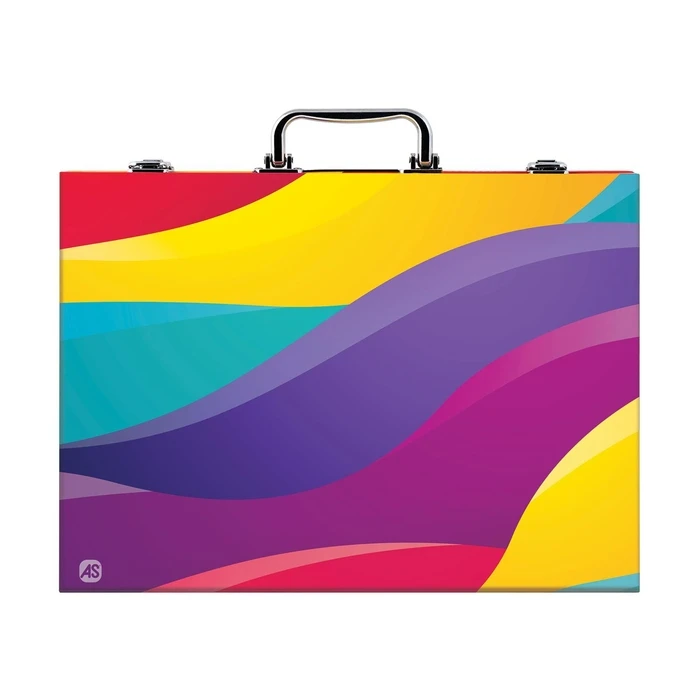 Σετ Ζωγραφικής AS Happihobbi: Art Case Deluxe - Rainbow 100 Accessories (Εn)