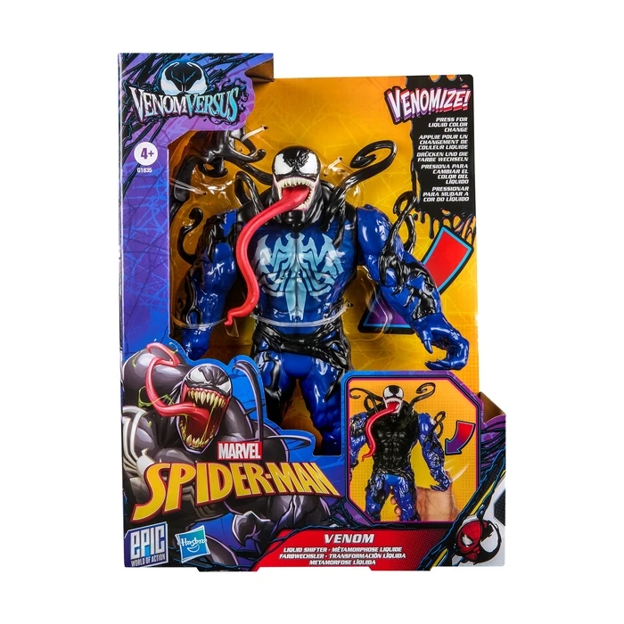 Hasbro Marvel Spider Man Epic World of Action VenomVersus Venom Liquid Shifter Action Figure