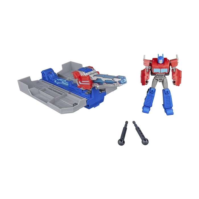 Φιγούρα Hasbro Transformers Truck to Playset: Earthspark - Optimus Prime Battle Trailer (G0750)