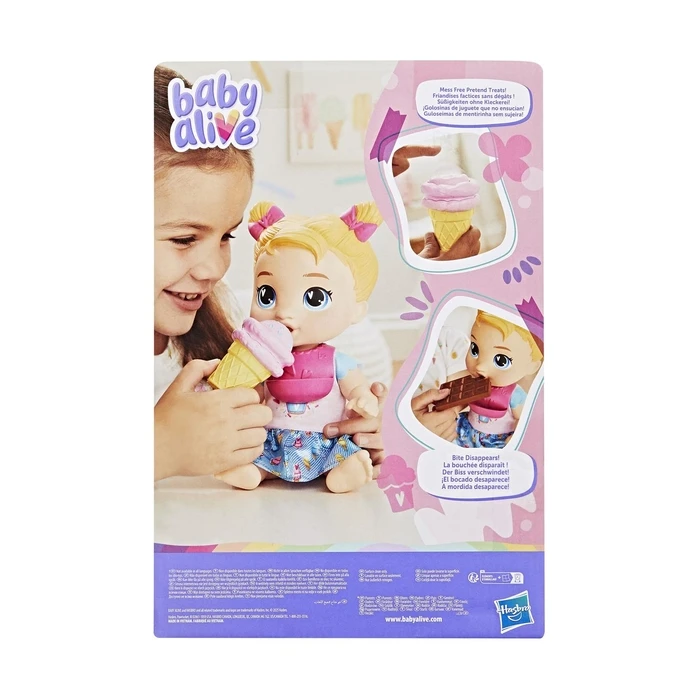 Hasbro Baby Alive Κούκλα Sweet Snacks Harper G1449