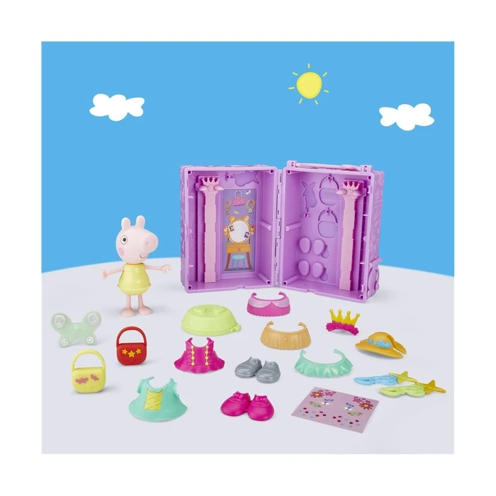 Μινιατούρα Hasbro Peppa Pig: Peppas Dress Up Wardrobe - Playset (G1017)