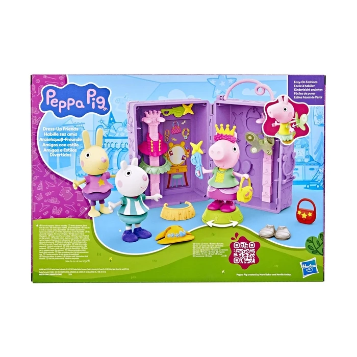 Μινιατούρα Hasbro Peppa Pig: Peppas Dress Up Wardrobe - Playset (G1017)
