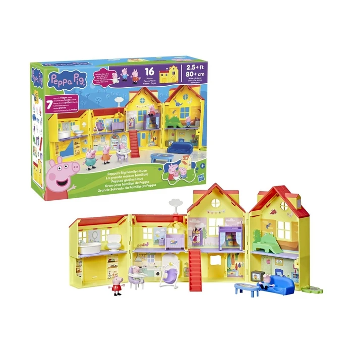 Hasbro Peppa Pig Peppas Big Family House Playset