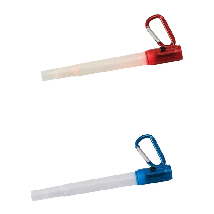 Velco Flashlight - Alarm - Whistle Blue-Red