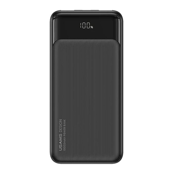 Power Bank Usams US-CD198, 3x θύρες εξόδου, 10000mAh, 10W, Μαύρο
