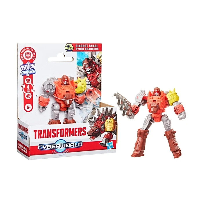 Φιγούρα Hasbro Transformers: Cyberworld - Dinobot Snarl Cyber Changers (G1042)