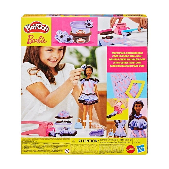 Πλαστελίνη Hasbro Play-Doh: Fashion - Barbie Designer Dolls Fashionista Ruffles (G1359)