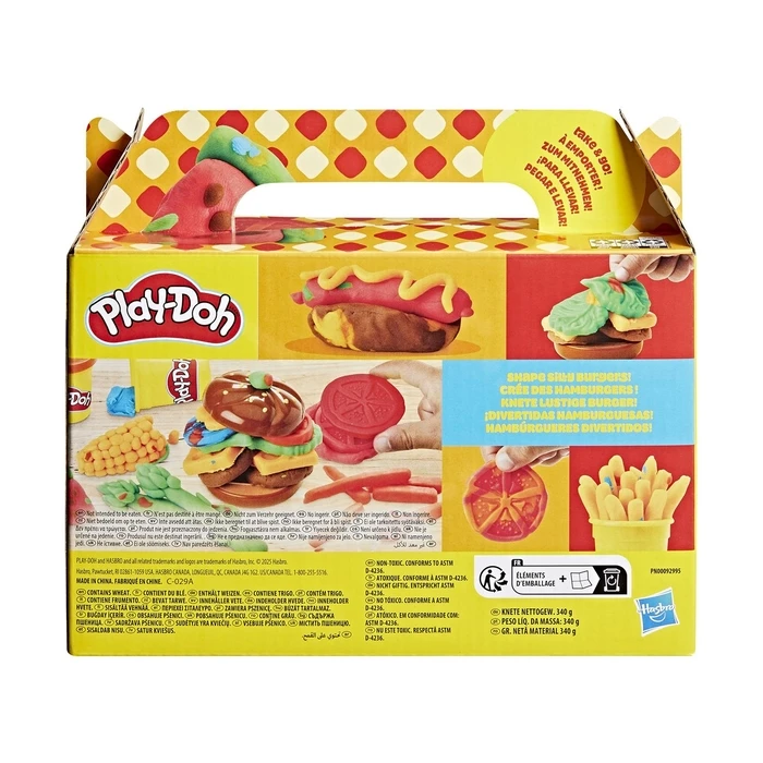 Hasbro Play Doh Grill Fun Playset Food Shapes