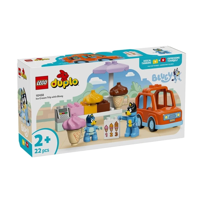 LEGO Duplo Bluey: Ice Cream Trip with Bluey (10458)