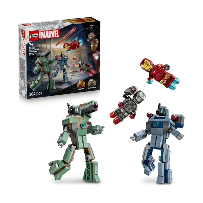 LEGO Marvel: Iron Man & War Machine vs. Hammer Drones (76320)