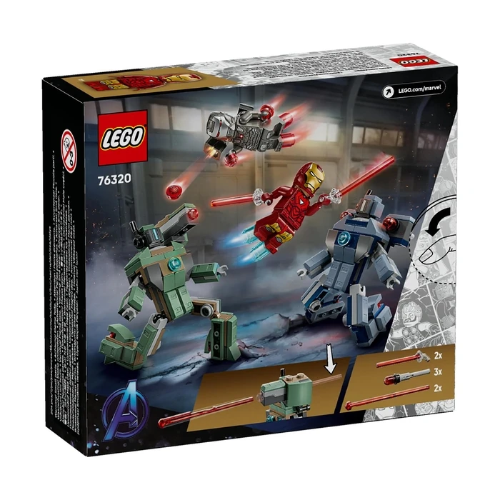 LEGO Marvel: Iron Man & War Machine vs. Hammer Drones (76320)