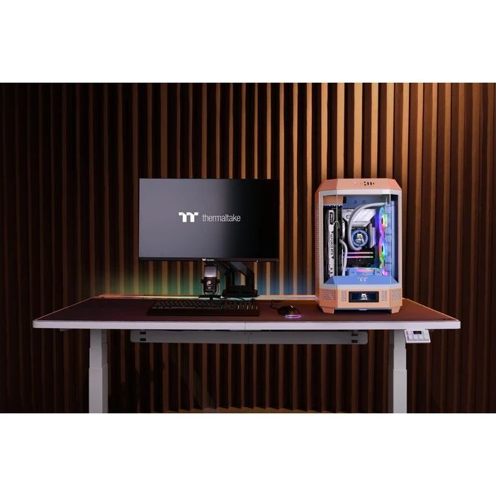 Thermaltake The Tower 300 Peach Fuzz - Micro Tower PC Case (Micro ATX / Mini-ITX)