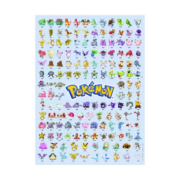 Ravensburger Puzzle Pokemon The First 151 500 Pieces