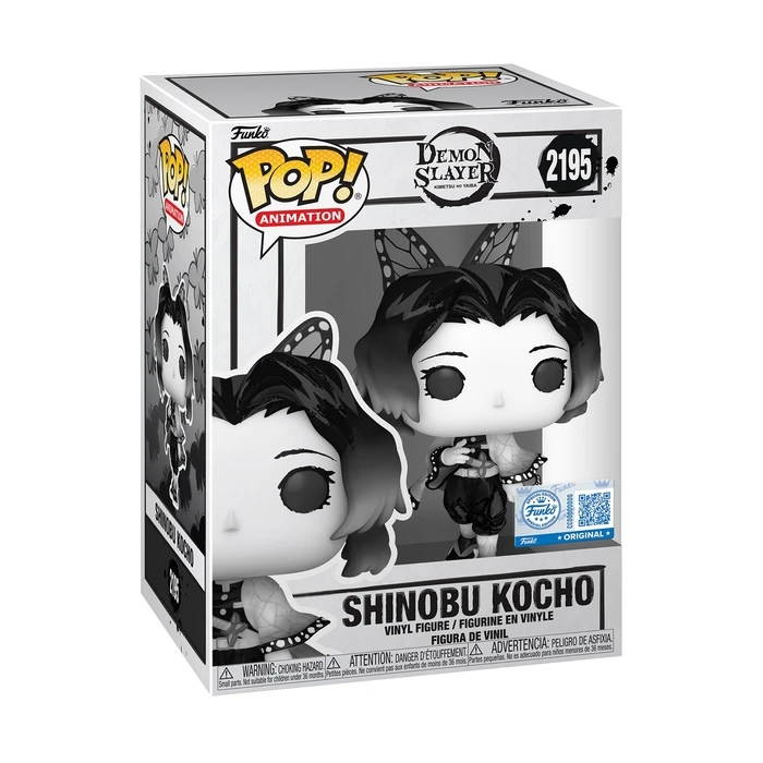 Funko Pop! Animation: Demon Slayer - Shinobu Kocho (Sumi-ink) (Special Edition) #2195 Vinyl Figure