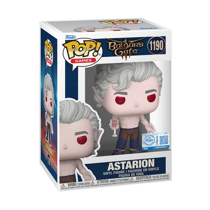Funko Pop! Games: Baldur's Gate 3 - Astarion (χωρίς μπλούζα) Ειδική Έκδοση #1190