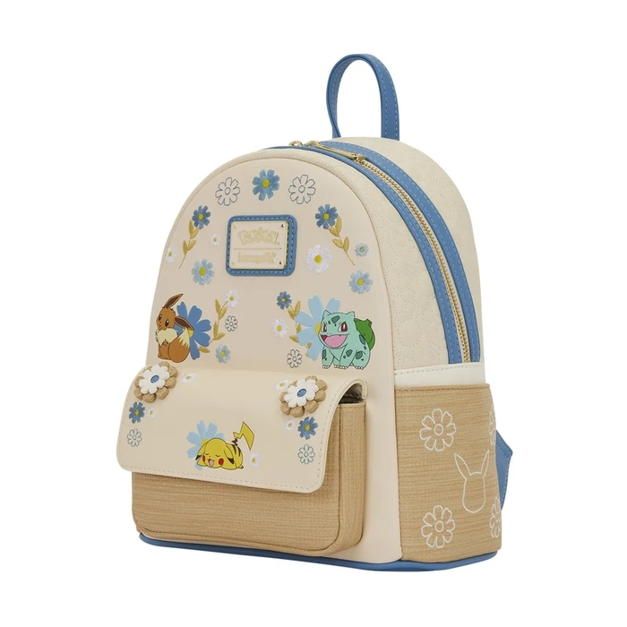 Loungefly Pok?mon Floral Mini Backpack