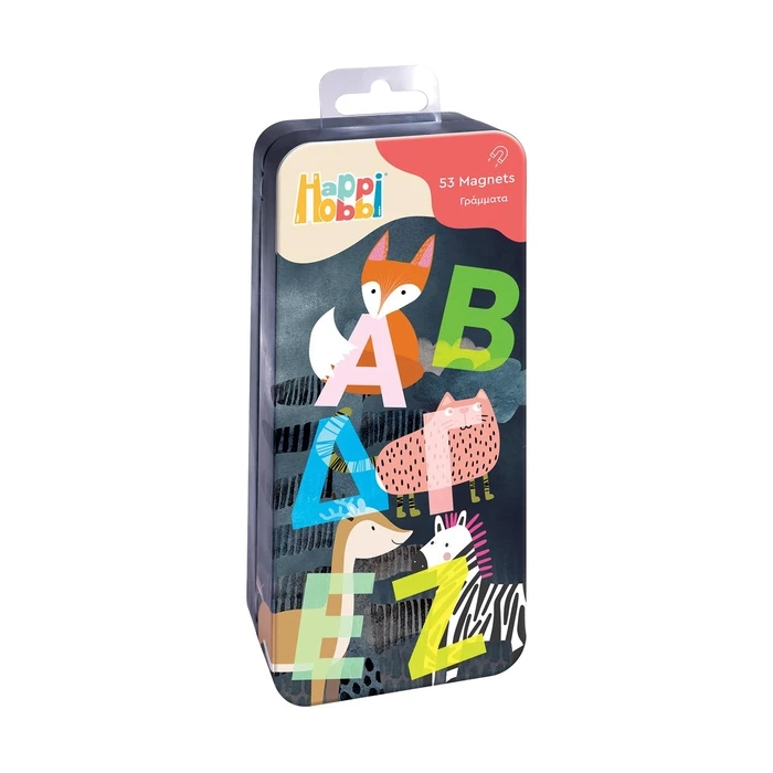Happihobbi Magnet Tin Letters Magnetic Toy - AS COMPANY