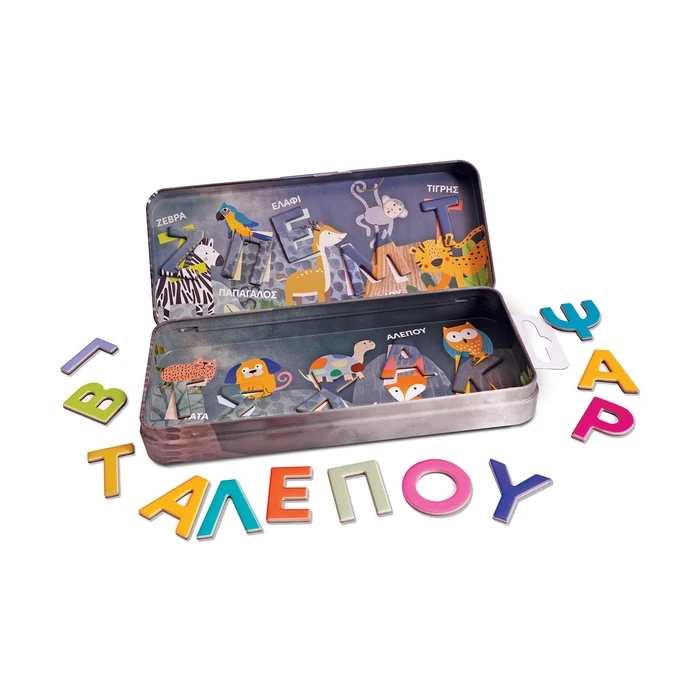 Happihobbi Magnet Tin Letters Magnetic Toy - AS COMPANY