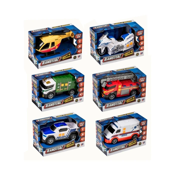 Αυτοκινητάκι AS Teamsterz: Mighty Machines - Police Vehicle (7535-16584)