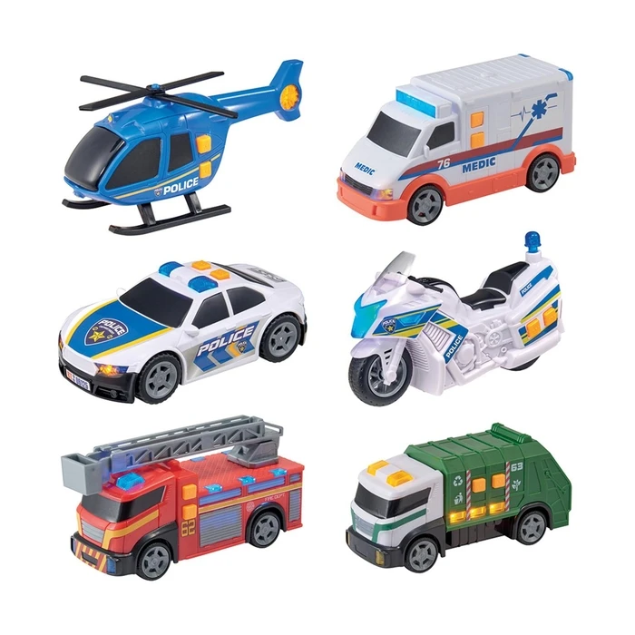 Αυτοκινητάκι AS Teamsterz: Mighty Machines - Police Vehicle (7535-16584)