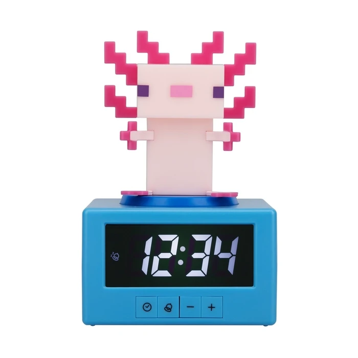 Επιτραπέζιο Ρολόι Paladone Icons: Minecraft - Axolotl (PP15043MCF)