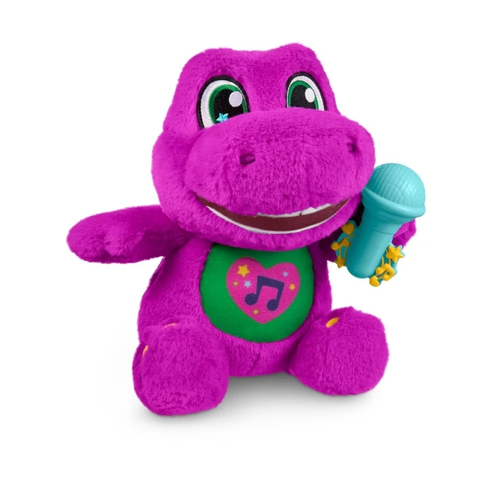 Λούτρινο Mattel Barney's World: Sing-Along Barney - Plush Toy (English)