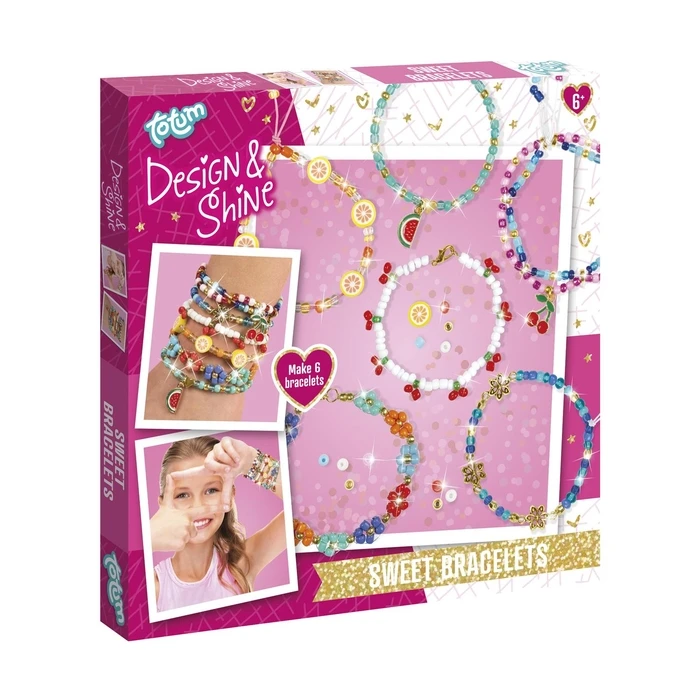 Παιδική Χειροτεχνία Totum: Design & Shine - Sweet Bracelets (TT028210)