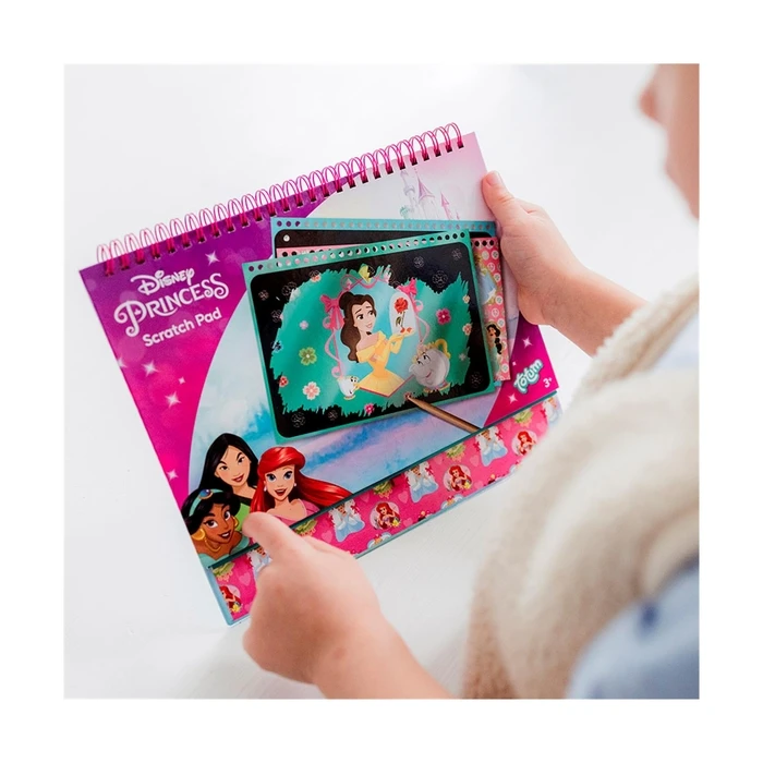 Παιδική Χειροτεχνία Totum: Disney Princess - Scratch Pad (TT044340)