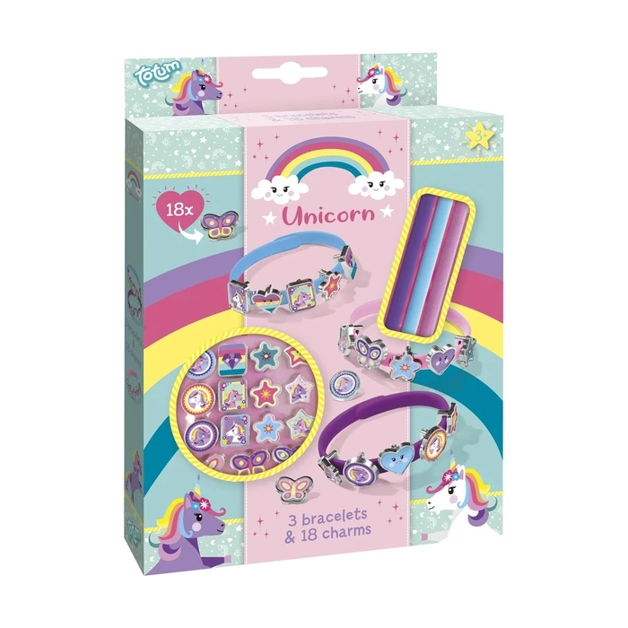 Παιδική Χειροτεχνία Totum: Unicorn - Bracelets & Charms (TT071551)