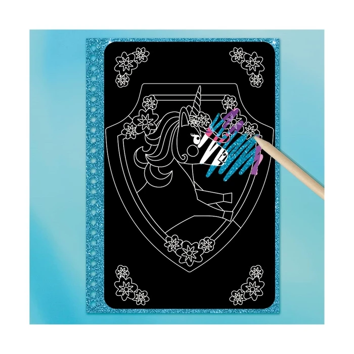 Παιδική Χειροτεχνία Totum: Unicorn - Scratch Book (TT071605)
