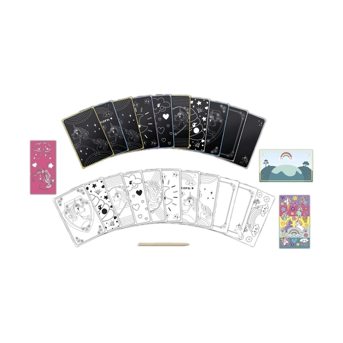 Παιδική Χειροτεχνία Totum: Unicorn - Scratch Book (TT071605)