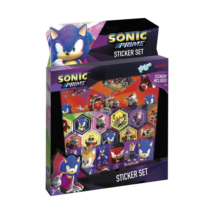 Παιδική Χειροτεχνία Totum: Sonic Prime - Sticker Set (TT280502)