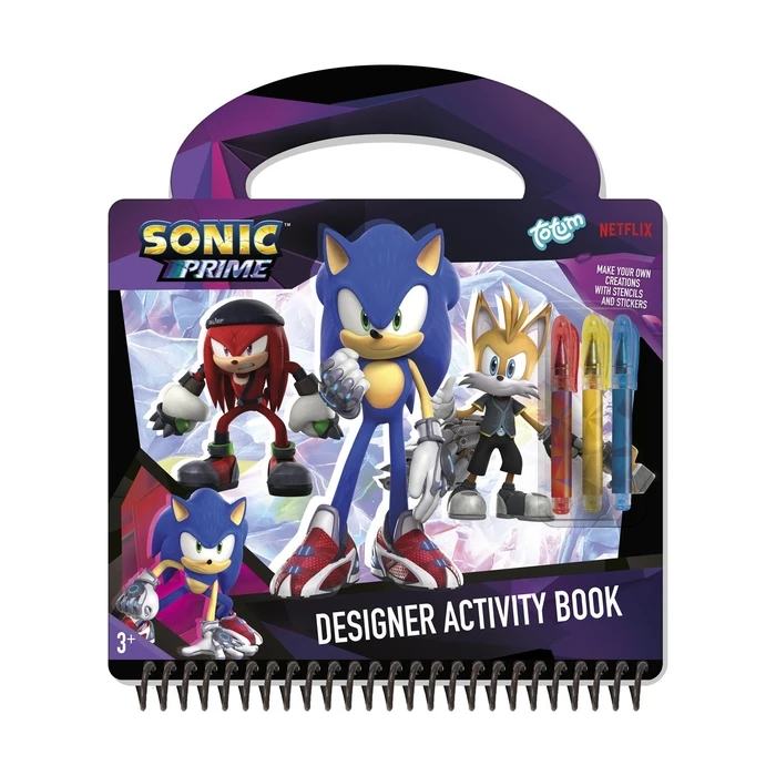 Παιδική Χειροτεχνία Totum: Sonic Prime - Designer Activity Book (TT280519)