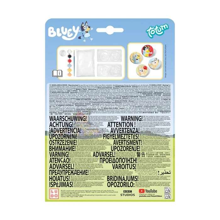 Παιδική Χειροτεχνία Totum: Bluey - Model & Paint (TT290235)