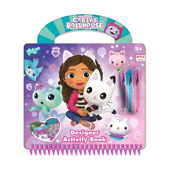 Παιδική Χειροτεχνία Totum: Gabby's Dollhouse - Designer Activity Book (TT420359)