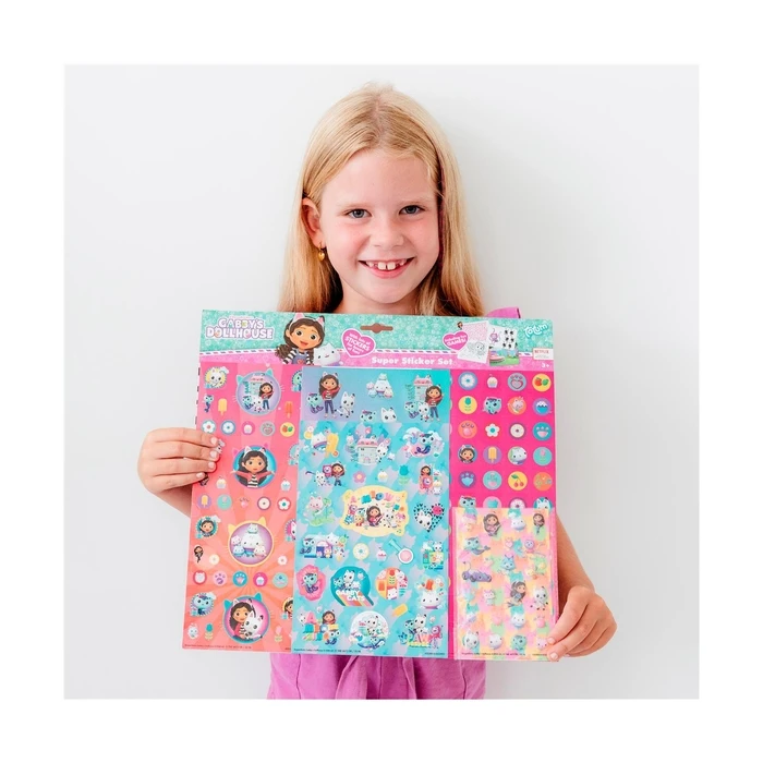 Παιδική Χειροτεχνία Totum: Gabby's Dollhouse - Super Sticker Set (TT420380)