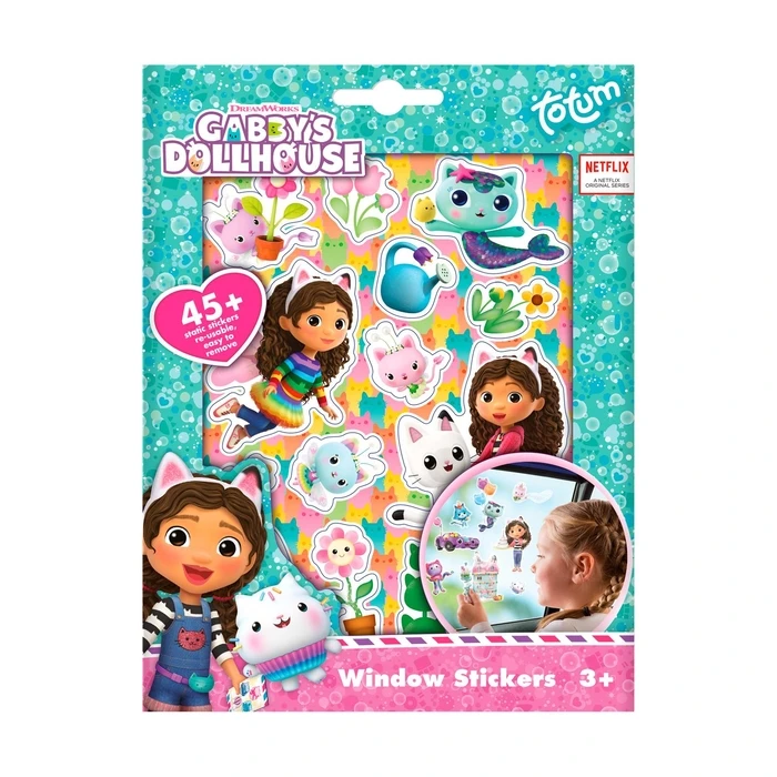 Παιδική Χειροτεχνία Totum: Gabby's Dollhouse - Window Stickers (TT420427)