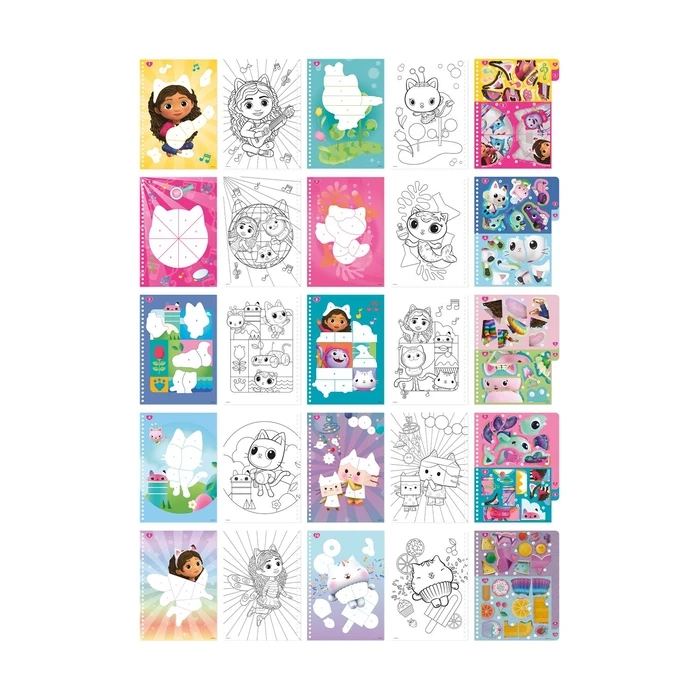 Παιδική Χειροτεχνία Totum: Gabby's Dollhouse - Sticker By Number Book (TT421028)