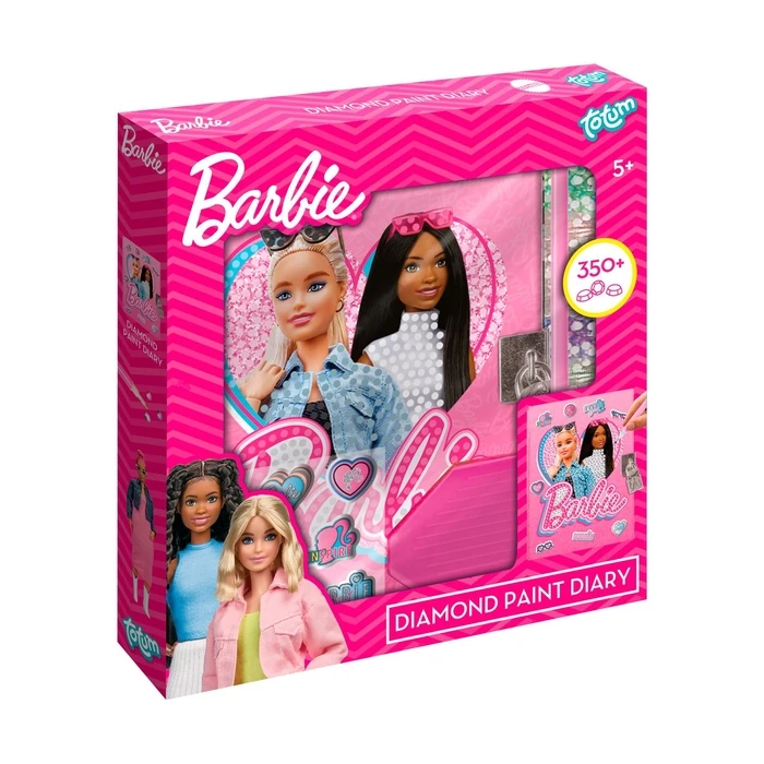 Παιδική Χειροτεχνία Totum Barbie - Diamond Paint Diary (TT501218)