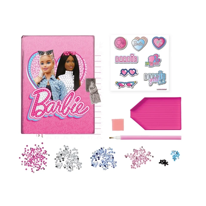 Παιδική Χειροτεχνία Totum Barbie - Diamond Paint Diary (TT501218)