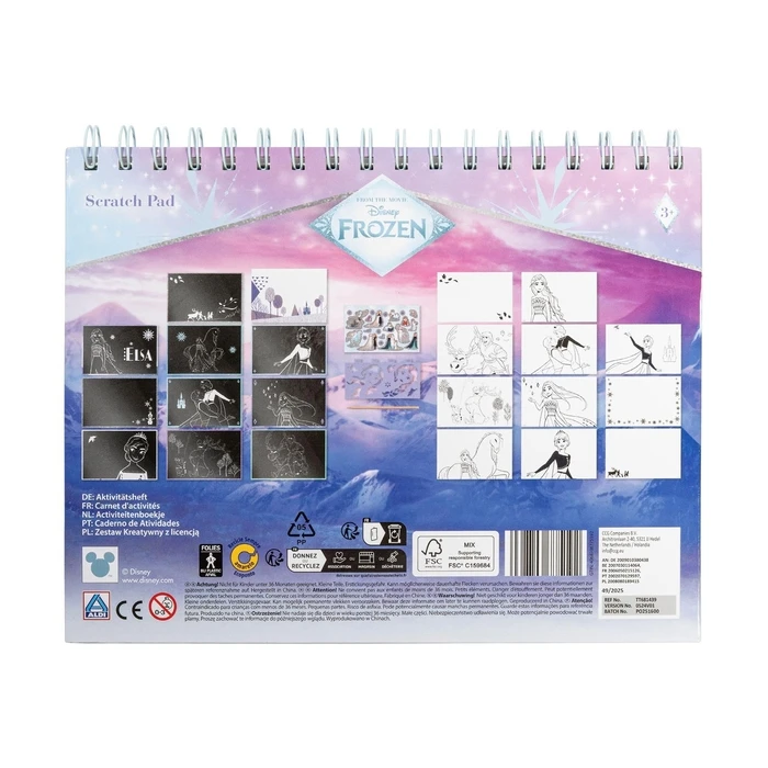 Παιδική Χειροτεχνία Totum Disney: Frozen - Scratch Pad (TT681439)