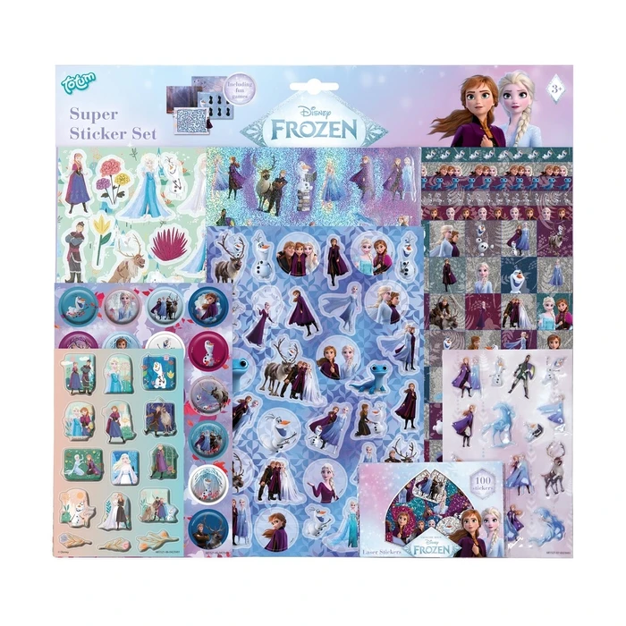 Παιδική Χειροτεχνία Totum: Disney Frozen - Super Sticker Set (TT681521)