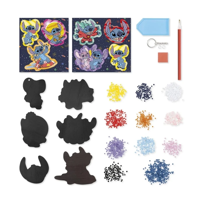 Παιδική Χειροτεχνία Totum: Disney Stitch - Diamond Paint Magnets (TT700086)