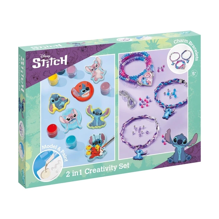 Παιδική Χειροτεχνία Totum Disney: Stitch - 2 In 1 - Charm Bracelets (TT700178)