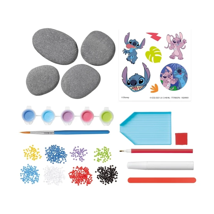 Παιδική Χειροτεχνία Totum: Disney Stitch - Rock Art (TT700376)
