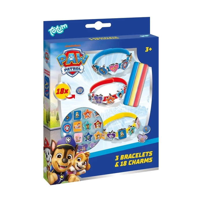 Παιδική Χειροτεχνία Totum: Paw Patrol - 3 Bracelets & 18 Charms (TT720633)
