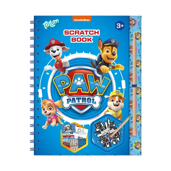 Παιδική Χειροτεχνία Totum: Paw Patrol - Scratch Book (TT720831)