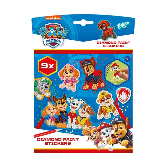 Παιδική Χειροτεχνία Totum: Paw Patrol - Diamond Paint Stickers (TT721203)