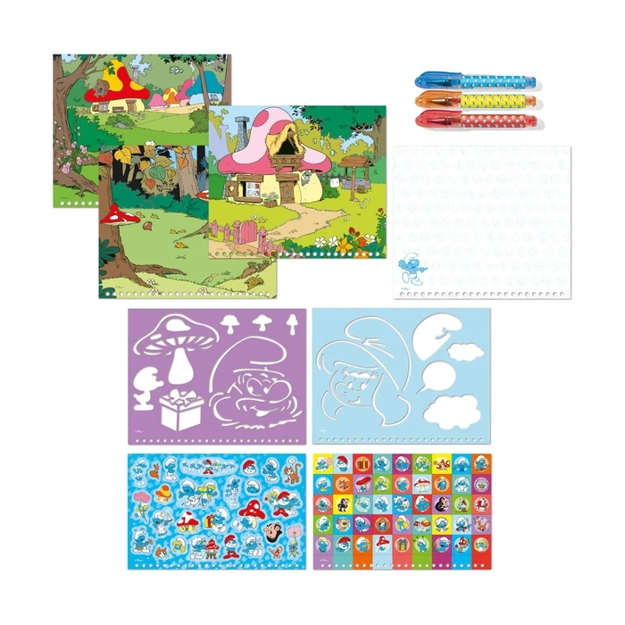 Παιδική Χειροτεχνία Totum: The Smurfs - Designer Activity Book (TT750081)