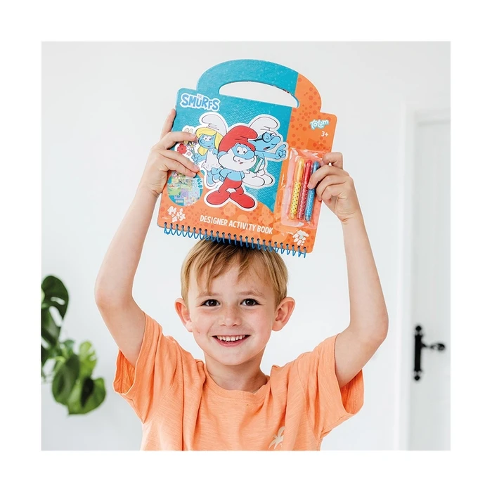 Παιδική Χειροτεχνία Totum: The Smurfs - Designer Activity Book (TT750081)